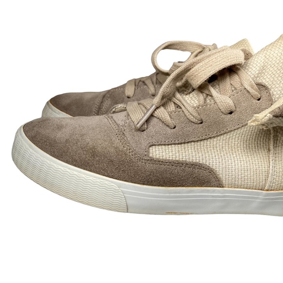 TOMS Camilia High-Top Suede / Canvas Sneaker Size US 7.5 - Picture 12 of 15